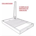 Ver imagem 5 de Mesa de Jantar Extensível 1.20 a 1.80 com Vidro Pés Madeira Gênova:mel/preto