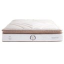 Ver imagem 3 de Cama Box Baú Queen: Colchão Molas Ensacadas Herval Poseidon Plus C1954 + Base Crc Suede Clean (