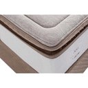 Ver imagem 5 de Cama Box Baú Queen: Colchão Molas Ensacadas Herval Poseidon Plus C1954 + Base Crc Suede Clean (