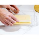 Ver imagem 4 de Porta Frios Transparente Organizador De Geladeira Clear Fresh Porta Queijo Presunto OU