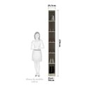 Ver imagem 3 de Guarda-roupa 1 Porta Prime Plus 25cm Luciane Legno Crema