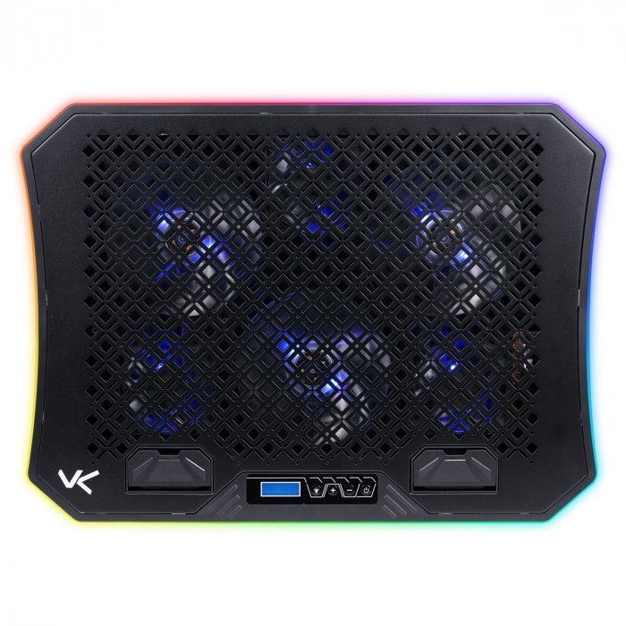 BASE PARA NOTEBOOK SNOW RGB - ATE 19" - 6 FANS - COM CONTROLADOR E SUPORTE P/ CELULAR - CN200 - 5