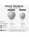 Ver imagem 6 de Kit com 2 Formas ABS para Bola Decorativa de Jardim Concreto Paisagismo