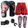 Kit Boxe Muay Thai Fheras Top EUA (03001134) - 7