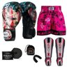 Kit Boxe Muay Thai Fheras Top EUA (03001139) - 7