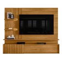 Ver imagem 2 de Painel Home Suspenso Atena Cumaru para Tv até 65” - Madetec