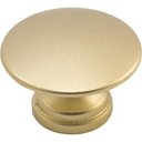 Ver imagem 3 de Kit 24 Puxadores de Móveis Pontos Dourados 3x2cm Armários Gavetas Tucson