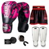 Kit Boxe Muay Thai Fheras Top Elite Rosa (03002328) - 7