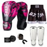 Kit Boxe Muay Thai Fheras Top Elite Rosa (03002333) - 7