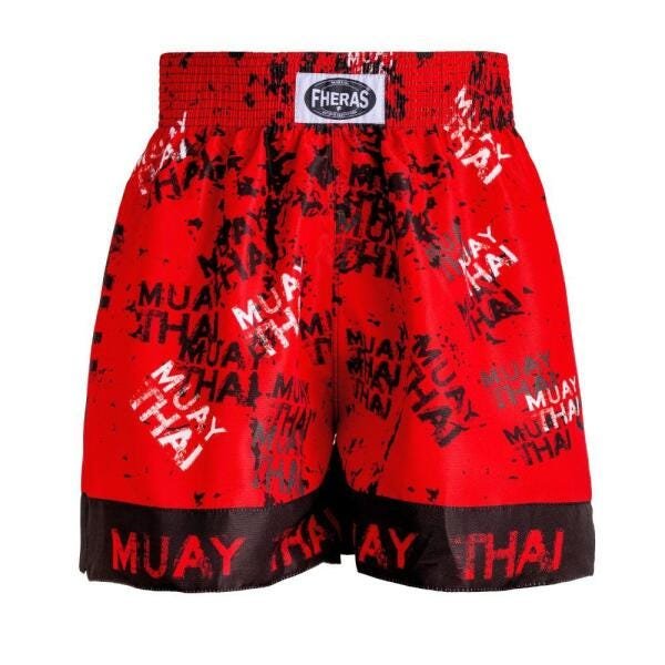 Kit Boxe Muay Thai Fheras Top Elite Rosa (03002335) - 4