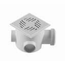 Ver imagem 1 de Caixa Sifonada Quadrada com Grelhas Branca Astra 10x10x50