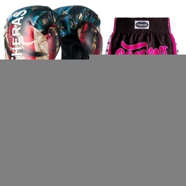 Kit Boxe Muay Thai Fheras Top EUA (03001003) - 2