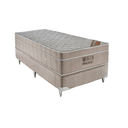 Ver imagem 1 de Cama Box e Colchão Airtech Solteiro (88x188) Ortobom Molas Ensacadas