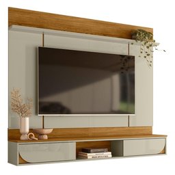 Painel Home Suspenso Aura Cumaru/opala para Tv até 65” - Madetec - 1