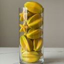 Ver imagem 7 de 4 Frutas Artificiais de Carambola Perfeitas para Decoração de Cozinha, Buffets e Mesas de Festa