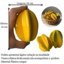 Ver imagem 2 de 4 Frutas Artificiais de Carambola Perfeitas para Decoração de Cozinha, Buffets e Mesas de Festa