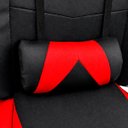 Ver imagem 5 de Cadeira Gamer Stillus Reclinável 120° com Apoio para Os Pés e Cabeça Vermelho