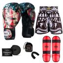 Ver imagem 1 de Kit Boxe Muay Thai Fheras Top EUA (03001103)