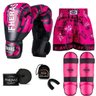 Kit Boxe Muay Thai Fheras Top Elite Rosa (03002455) - 7