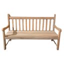 Ver imagem 5 de Banco de Jardim Namoradeira de Madeira 3 Lugares sem Pintura:sem Pintura