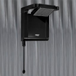 Ducha Chuveiro Acqua Star Preto Fosco 5500 Watts 127 Volts Lorenzetti - 4
