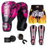 Kit Boxe Muay Thai Fheras Top Elite Rosa (03002464) - 7