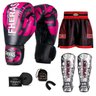 Kit Boxe Muay Thai Fheras Top Elite Rosa (03002472) - 7