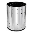 Ver imagem 1 de Lixeira Telada Aço Inox 22 Litros Home e Office B9 Cor:prateado