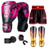 Kit Boxe Muay Thai Fheras Top Elite Rosa (03002478) - 7