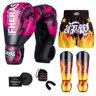 Kit Boxe Muay Thai Fheras Top Elite Rosa (03002479) - 1