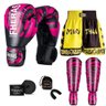 Kit Boxe Muay Thai Fheras Top Elite Rosa (03002534) - 1