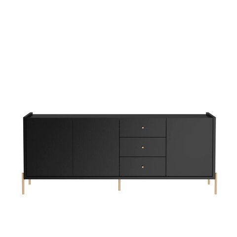 Buffet Jasper 185cm Preto Touch Provincia