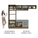 Ver imagem 7 de Cozinha Completa 270004 com Armário e Balcão Rustic/cinza