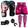 Kit Boxe Muay Thai Fheras Top EUA (03001218) - 1