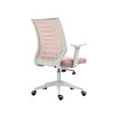 Ver imagem 5 de Cadeira de Escritório Diretor Pelegrin Pel-0238 Branco e Rosa