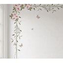 Ver imagem 2 de Papel de parede floral infantil para quarto de bebê M² PP118