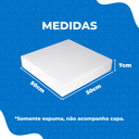 Ver imagem 2 de Peça de Espuma D33 Medida: 50x50x7cm-alta Qualidade:branco