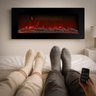 Lareira Elétrica de Parede e Bancada com Controle 1500w - 3
