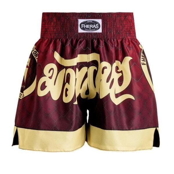 Kit Boxe Muay Thai Fheras Top Elite Rosa (03002412) - 10