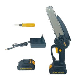 Mini Serra Elétrica 2 Baterias Bivolt - 2 Mini Serra Elétrica 2 Baterias Bivolt - 2