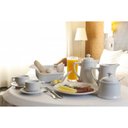 Ver imagem 3 de Prato Fundo Bar Hotel 24 Peças Porcelana Germer