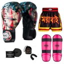 Ver imagem 1 de Kit Boxe Muay Thai Fheras Top EUA (03001060)