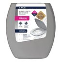 Ver imagem 1 de Assento Sanitario Almofadado Quadrado Cinza Primafer(atlas) Pr1064-5