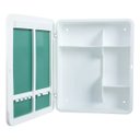 Ver imagem 4 de Armário Banheiro C\ Espelho Embutir Sobrepor Plasbohn Branco