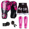 Kit Boxe Muay Thai Fheras Top Elite Rosa (03002504) - 1