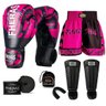 Kit Boxe Muay Thai Fheras Top Elite Rosa (03002366) - 7