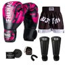 Kit Boxe Muay Thai Fheras Top Elite Rosa (03002359) - 1
