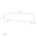 Ver imagem 3 de Rack MDF 180cm Sala de Estar Flow