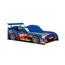 Ver imagem 5 de Cama de Solteiro Infantil Carros Rida Azul Racing Car Menino com Colchão Quarto Criança MDF