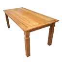 Ver imagem 2 de Mesa Rustica em Madeira 200x90 Peroba Rosa